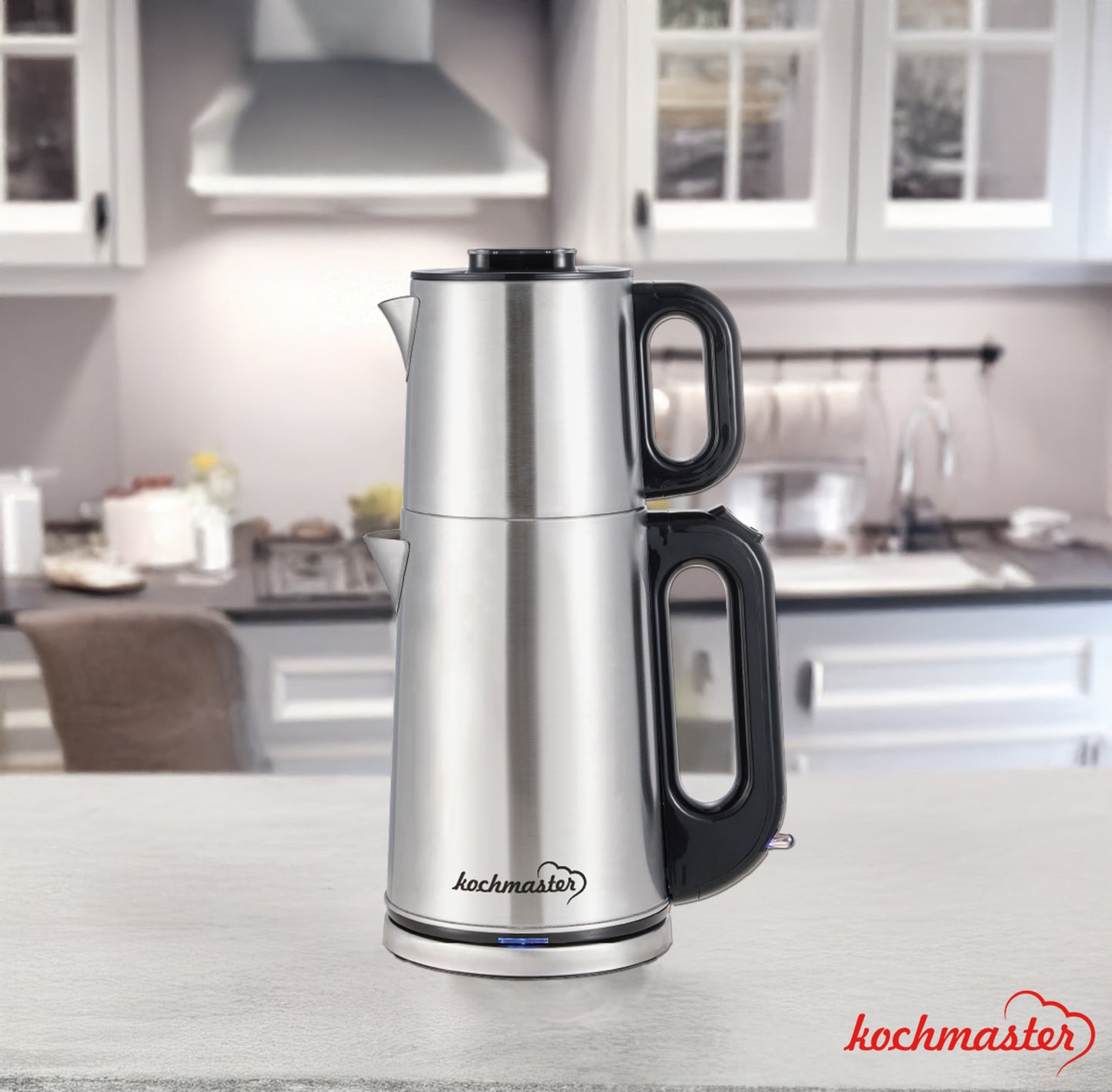 Kochmaster Dem Efendi Elegance Steel – Elegant tea maker